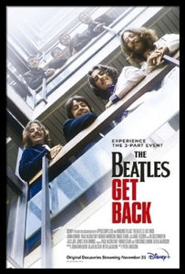 Beatles - Get Back Poster - Black