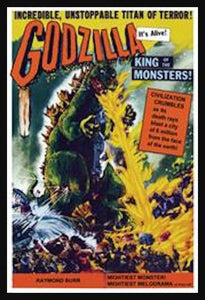Godzilla Poster - Mall Art Store