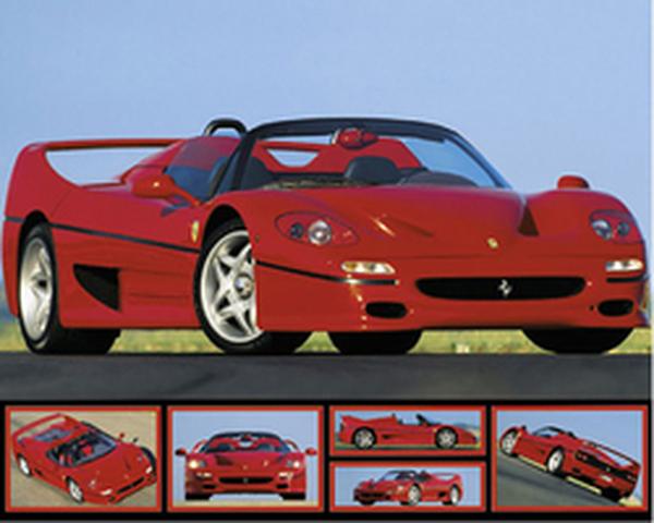 Ferrari F-50 Poster