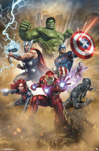 Avengers Fantastic Poster