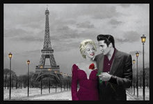 Load image into Gallery viewer, Elvis &amp; Marilyn Paris Poster - Mall Art Store
