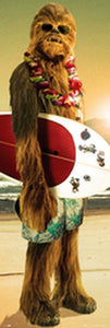 Star Wars - Chewy Surf Door Poster