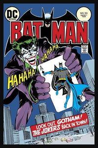 Batman Jokers Back in Town Poster - Mall Art Store