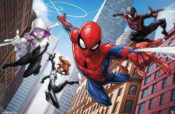 Spider Man Web Heroes Poster