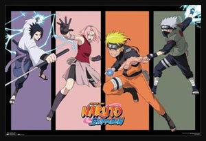 Naruto Team 7 Ll Poster - Mall Art Store