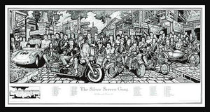 The Silver Screen Gang Poster - Mall Art Store