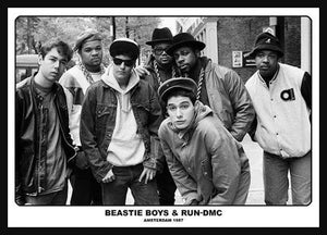 Beastie Boys & Run DMC Poster - Mall Art Store
