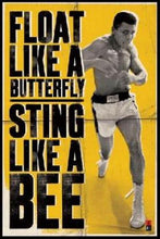 Load image into Gallery viewer, Muhammad Ali Float Like a Butterfly Sting Like A Bee
