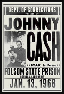 Johnny Cash Poster - Mall Art Store