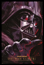 Load image into Gallery viewer, Obi-Wan Kenobi - Vader Poster - Black
