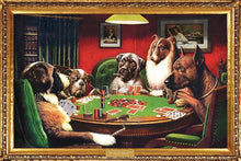Load image into Gallery viewer, Dogs Playing Poker
