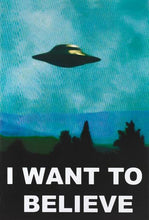 Load image into Gallery viewer, X-Files I Want To Believe Poster
